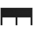 vidaXL Fejtámla fejtámlával Fekete tölgy 180 cm Faanyag