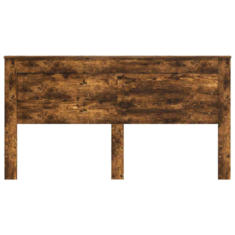 vidaXL Fejtámla fejtámlával Füstölt tölgy 180 cm Faanyag