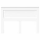 vidaXL Fejtámla fejtámlával Fehér 150 cm Faanyag