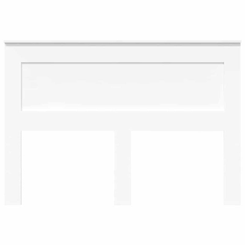 vidaXL Fejtámla fejtámlával Fehér 150 cm Faanyag