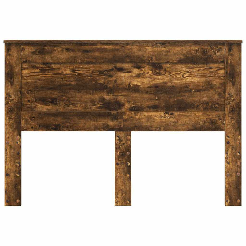 vidaXL Fejtámla fejtámlával Füstölt tölgy 150 cm Faanyag