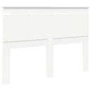 vidaXL Fejtámla fejtámlával Fekete tölgy 140 cm Faanyag