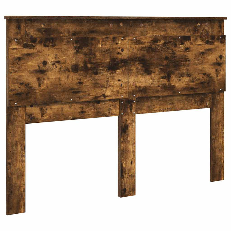 vidaXL Fejtámla fejtámlával Szürke Sonoma 140 cm Faanyag