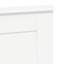vidaXL Fejtámla fejtámlával Fehér 120 cm Faanyag