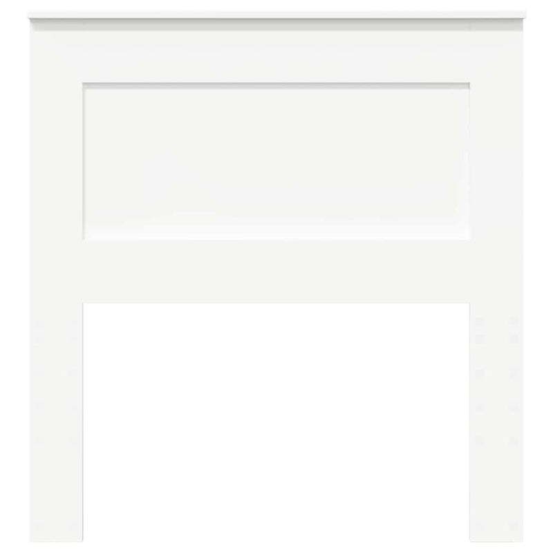 vidaXL Fejtámla fejtámlával Fehér 100 cm Faanyag