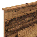 vidaXL Fejtámla fejtámlával Öreg fa 100 cm Faanyag