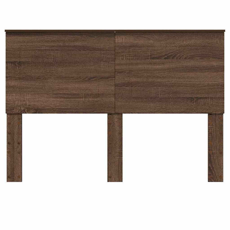 vidaXL Fejtámla fejtámlával Barna Tölgy 200 cm Faanyag