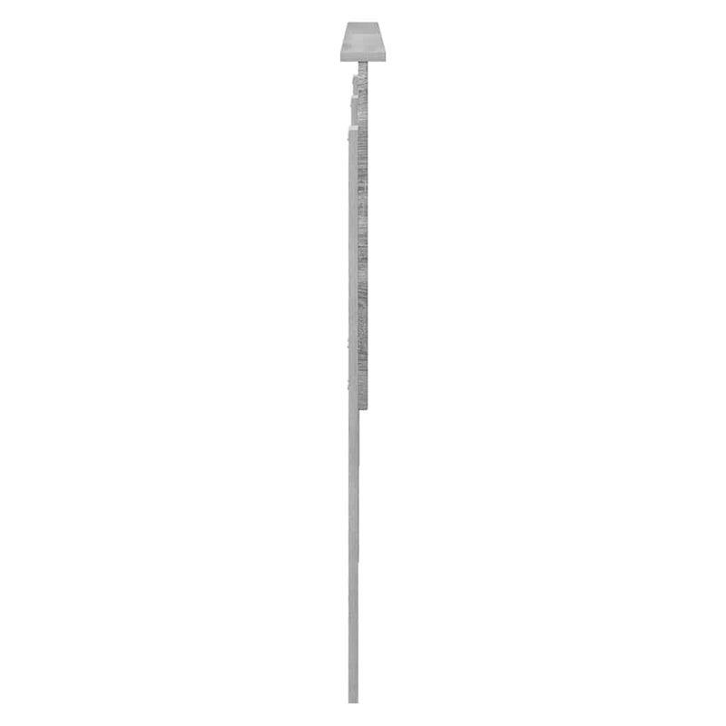 vidaXL Fejtámla fejtámlával Szürke Sonoma 180 cm Faanyag