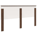 vidaXL Fejtámla fejtámlával Barna Tölgy 180 cm Faanyag