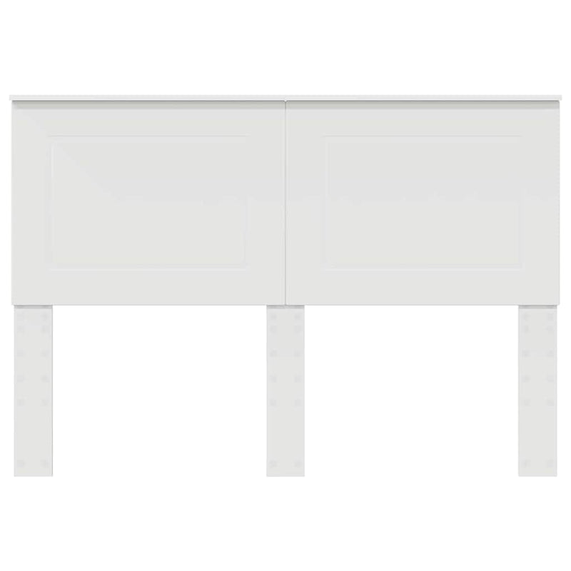 vidaXL Fejtámla fejtámlával Fehér 160 cm Faanyag