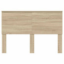 vidaXL Fejtámla fejtámlával Sonoma tölgy 160 cm Faanyag