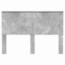 vidaXL Fejtámla fejtámlával Beton Szürke 160 cm Faanyag