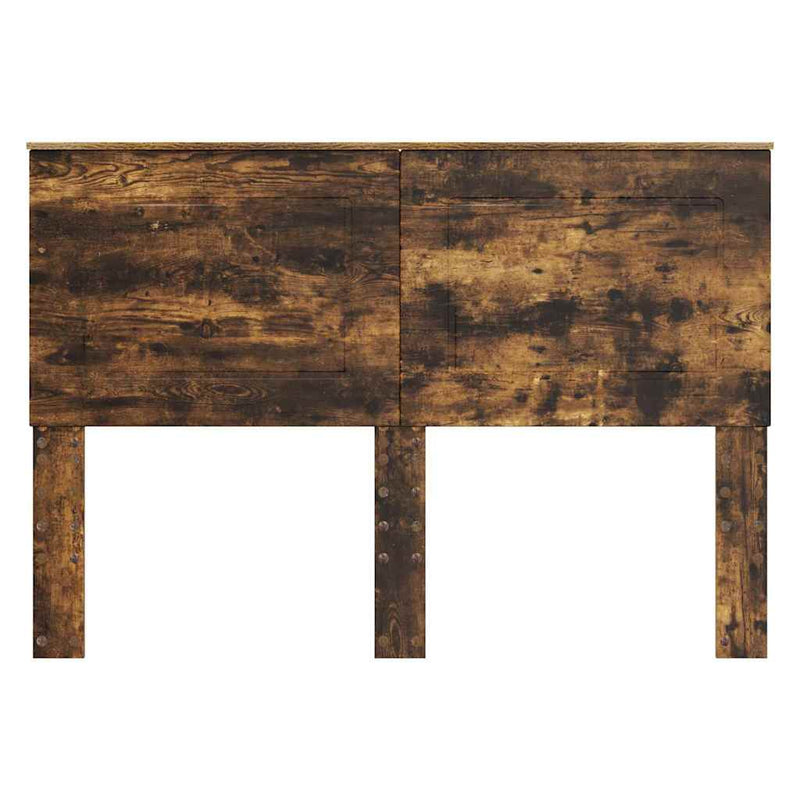 vidaXL Fejtámla fejtámlával Füstölt tölgy 160 cm Faanyag