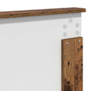 vidaXL Fejtámla fejtámlával Öreg fa 160 cm Faanyag