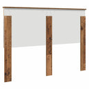 vidaXL Fejtámla fejtámlával Öreg fa 150 cm Faanyag