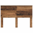 vidaXL Fejtámla fejtámlával Öreg fa 150 cm Faanyag