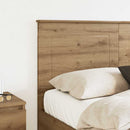 vidaXL Fejtámla fejtámlával Artisan tölgy 150 cm Faanyag