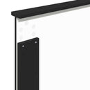 vidaXL Fejtámla Fekete Tölgy 100 cm Mérnöki fa