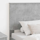 vidaXL Fejtámla Beton Szürke 100 cm Mérnöki fa