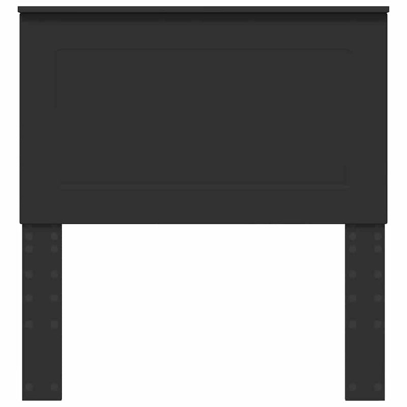 vidaXL Fejtámla fejtámlával Fekete tölgy 80 cm Faanyag