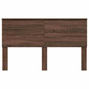 vidaXL Fejtámla fejtámlával Barna Tölgy 160 cm Faanyag