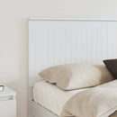 vidaXL Fejtámla fejtámlával Fehér 150 cm Faanyag