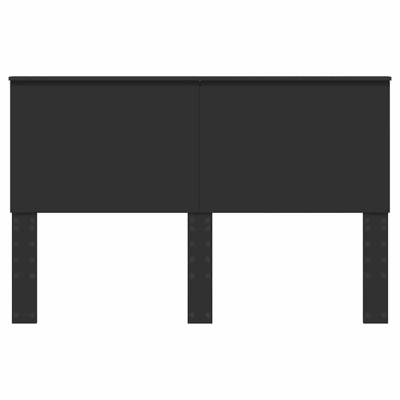 vidaXL Fejtámla fejtámlával Fekete tölgy 150 cm Faanyag