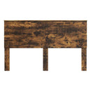 vidaXL Fejtámla fejtámlával Füstölt tölgy 150 cm Faanyag