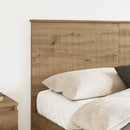 vidaXL Fejtámla fejtámlával Artisan tölgy 150 cm Faanyag