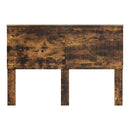 vidaXL Fejtámla fejtámlával Füstölt tölgy 140 cm Faanyag