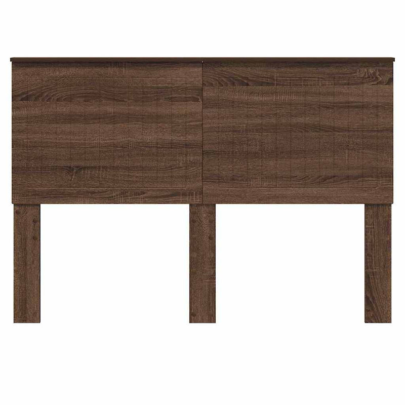 vidaXL Fejtámla fejtámlával Barna Tölgy 140 cm Faanyag