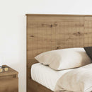 vidaXL Fejtámla fejtámlával Artisan tölgy 140 cm Faanyag