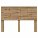 vidaXL Fejtámla fejtámlával Artisan tölgy 140 cm Faanyag