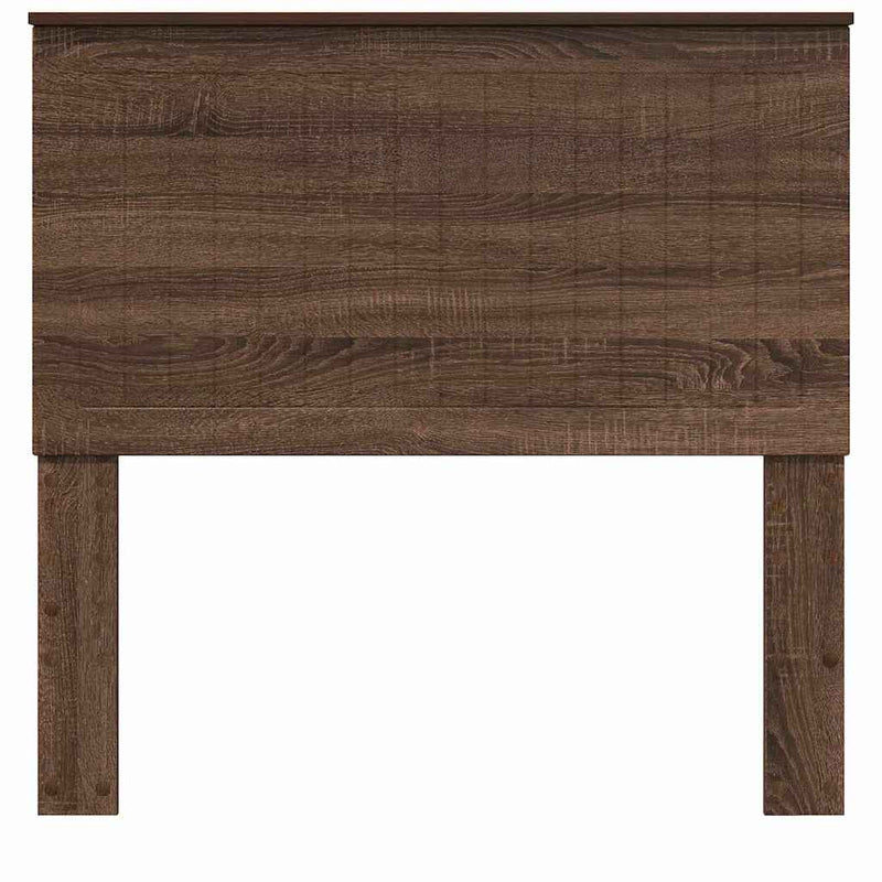 vidaXL Fejtámla fejtámlával Barna Tölgy 100 cm Faanyag