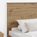 vidaXL Fejtámla fejtámlával Artisan tölgy 100 cm Faanyag