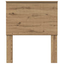 vidaXL Fejtámla fejtámlával Artisan tölgy 80 cm Faanyag