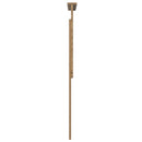 vidaXL Fejtámla fejtámlával Artisan tölgy 80 cm Faanyag