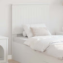 vidaXL Fejtámla fejtámlával Fehér 75 cm Faanyag