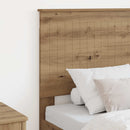 vidaXL Fejtámla fejtámlával Artisan tölgy 75 cm Faanyag