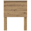 vidaXL Fejtámla Artisan tölgy Szerelt fa