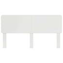 vidaXL Fejtámla fejtámlával Fehér 200 cm Faanyag