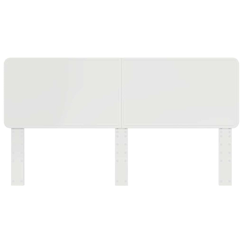 vidaXL Fejtámla fejtámlával Fehér 200 cm Faanyag
