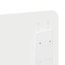 vidaXL Fejtámla Fehér Szerelt fa