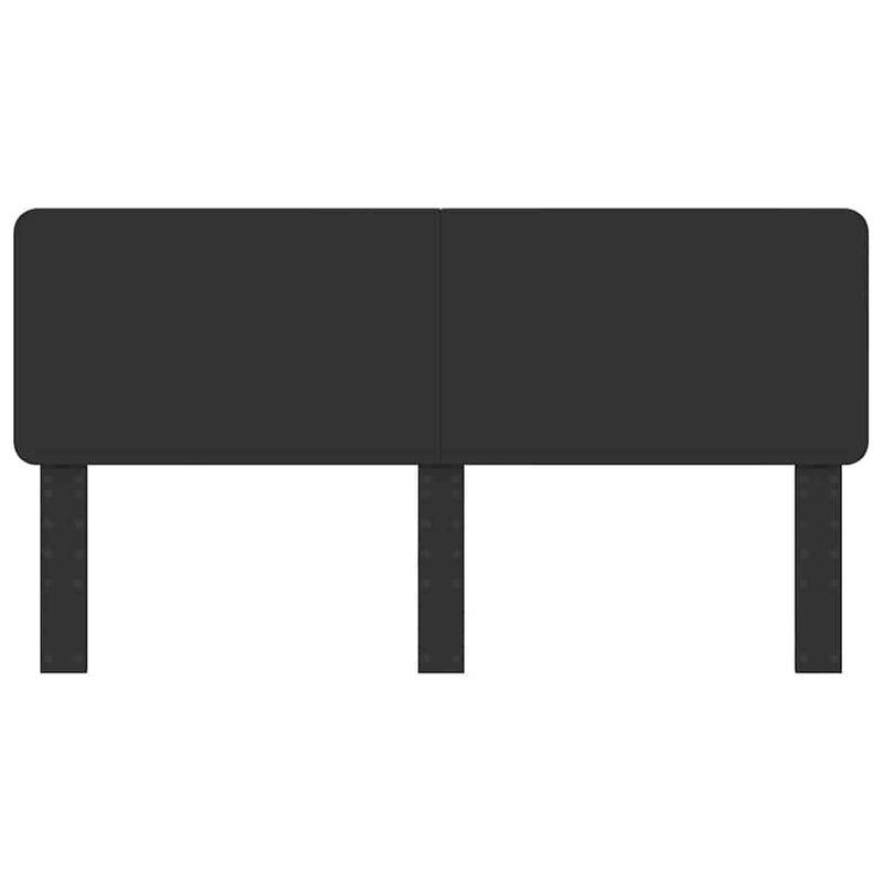 vidaXL Fejtámla fejtámlával Fekete tölgy 180 cm Faanyag