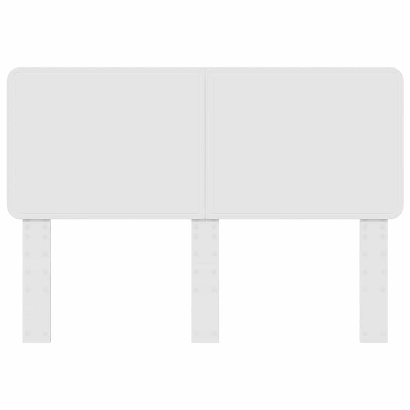 vidaXL Fejtámla fejtámlával Fehér 160 cm Faanyag