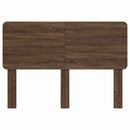 vidaXL Fejtámla fejtámlával Barna Tölgy 160 cm Faanyag