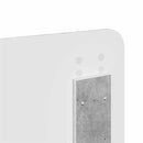 vidaXL Fejtámla fejtámlával Beton Szürke 150 cm Faanyag