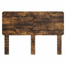 vidaXL Fejtámla fejtámlával Füstölt tölgy 150 cm Faanyag