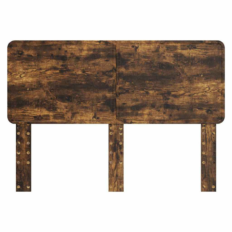 vidaXL Fejtámla fejtámlával Füstölt tölgy 150 cm Faanyag