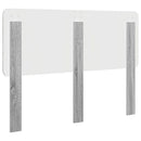 vidaXL Fejtámla fejtámlával Szürke Sonoma 150 cm Faanyag